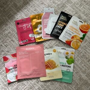 Pack of 10- Various Luxury Face Masks